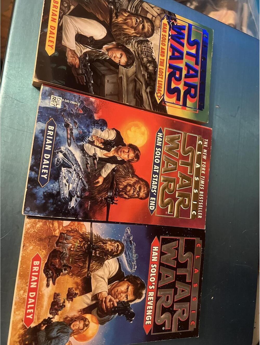 Star Wars Classic Trilogy Paperback Books Set by Brian Daley